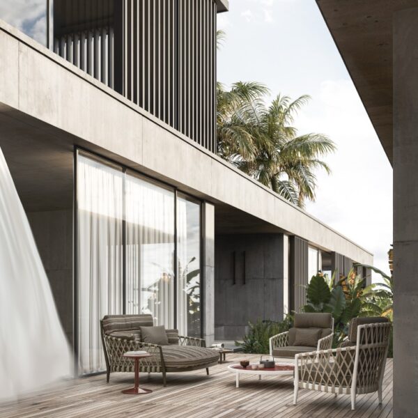 B&B Italia Outdoor Erica daybed armchair fauteuil