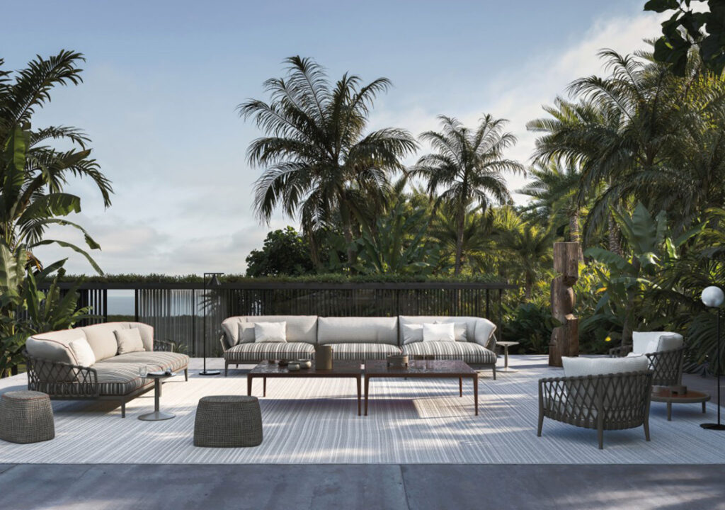 B&B Italia outdoor Erica sofa fauteuil armchair